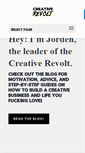 Mobile Screenshot of creativerevolt.com